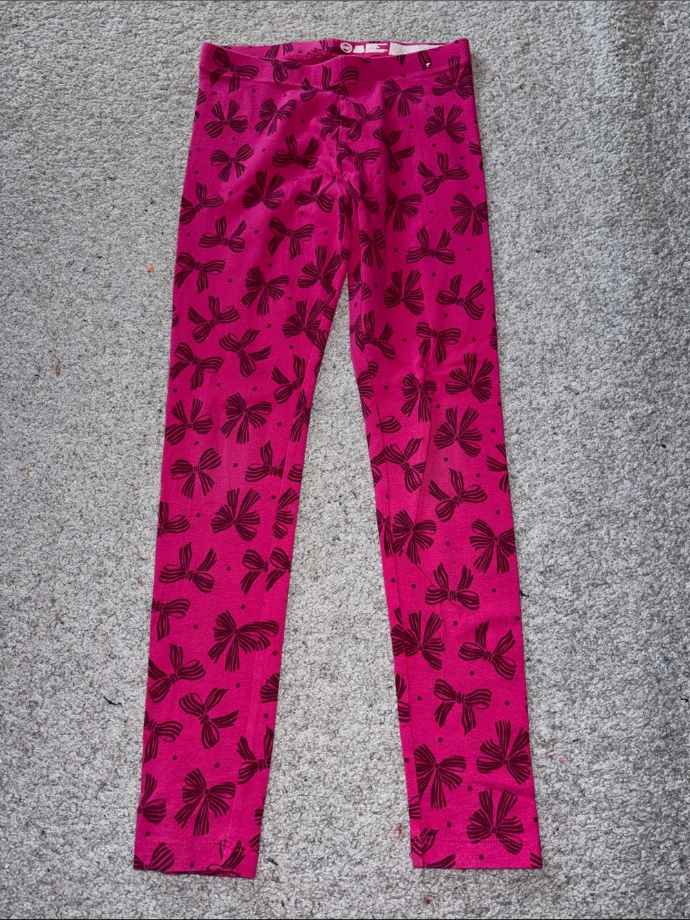 Wonder Nation Girls Bow Leggings